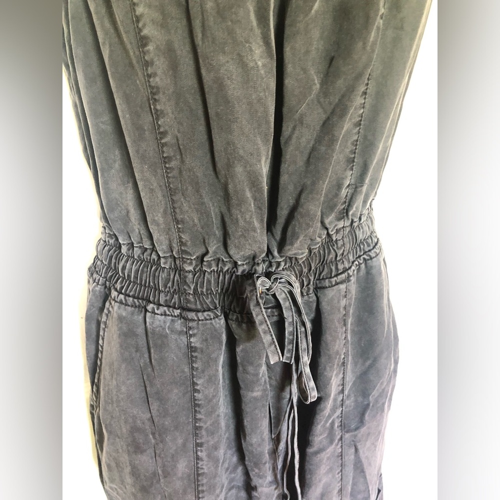 Evereve Emery Cargo Black Strapless Jumpsuit Size Small - Picture 6 of 11
